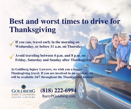 best and worst times to drive for thanksgiving 202