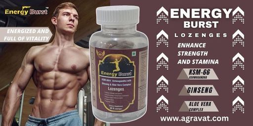 Energy Burst- KSM-66 Ashwagandha with Ginseng & Al